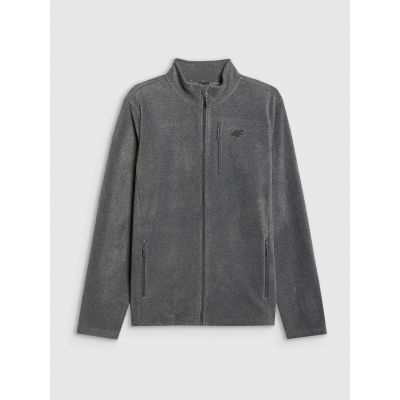 9. Herren-Fleecejacke Regular Fit mit Stehkragen 4F 4FRMM00TFLEM435-23M