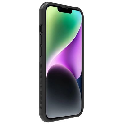4. Nillkin Super Frosted Shield Pro Hülle für iPhone 14 Plus Rückseite schwarz