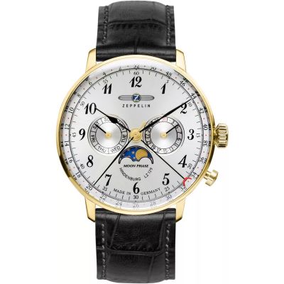 Herrenarmbanduhr ZEPPELIN LZ129 Hindenburg 7038-1 + BOX
