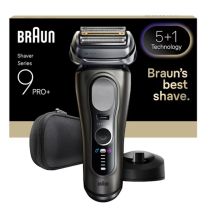 Braun Series 9 Pro+ 9615S Folienrasierer/Trimmer, Schwarz/Grau