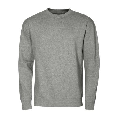 2. Unisex-Sweatshirt mit Rundhalsausschnitt (Dunkelgrau meliert)