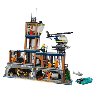 4. LEGO City 60419 Polizei auf der Gefängnisinsel