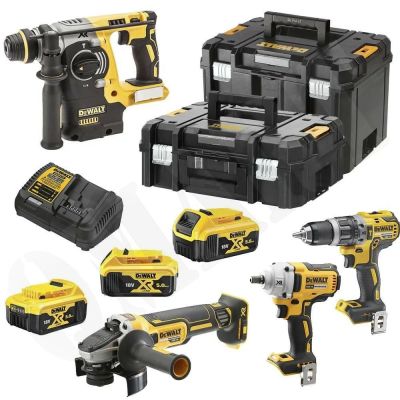 DEWALT KOMBI-SET 18V DCK428P3T (DCF894 + DCD796 + DCG405 + DCH273) 3x5,0Ah TSTAK