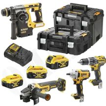 DEWALT KOMBI-SET 18V DCK428P3T (DCF894 + DCD796 + DCG405 + DCH273) 3x5,0Ah TSTAK