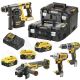 DEWALT KOMBI-SET 18V DCK428P3T (DCF894 + DCD796 + DCG405 + DCH273) 3x5,0Ah TSTAK