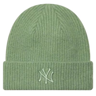 New Era Damen Wide Cuff Beanie New York Yankees Mütze 60915807 Grün One size