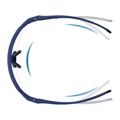 4. Rockbros 10174 UV400 Radbrille - Blau
