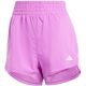 7. adidas Pacer Training 3-Streifen Woven High Rise Shorts W IX1079