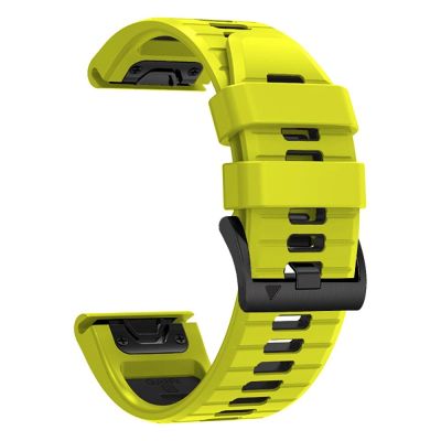 2. Tech-Protect IconBand Pro Armband für Garmin Fenix ​​​​3 / 5X / 3HR / 5X Plus / 6X / 6X Pro / 7X – Limettengrün