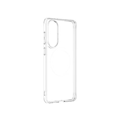 4. AmazingThing Minimal Mag Case mit Magnetring für Samsung Galaxy S25 Edge - Transparent