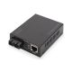 7. Medienkonverter RJ45 10/100/1000Base-T auf SC Duplex 1000Base-LX, SM, 20 km