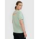 6. Übergroßes bedrucktes Damen-T-Shirt 4F 4FWSS25TTSHF2238-47S