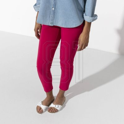 8. Birkenstock Madrid Birko-Flor Weiße Damen Flip-Flops normal breit (0040731)