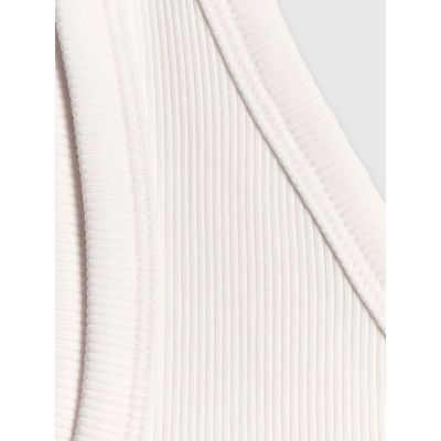 6. Schmal geschnittenes Damen-Rippstricktop 4F 4FRSS26TSLEF337-10S