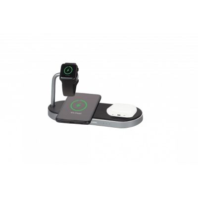 Verbatim WCS-03 Universelles schwarzes USB-Kabelloses Schnellladen Internes Laden