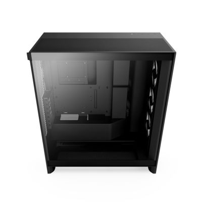 9. NZXT H7 FLOW RGB MIDI-TOWER-GEHÄUSE MIT FENSTER SCHWARZ (2024)