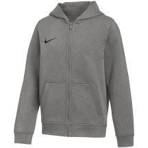 Nike Park 26 Fleece-Kapuzenpullover mit durchgehendem Reißverschluss für Kinder, Dunkelgrau IB1232 063