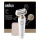 5. Braun Silk-épil 9 Silk·épil 9 Flex 40 Pinzette Gold, Weiß