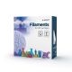 3. Flashforge Filament, flexibles PLA | 3DP-PLA-FL-01-W | Durchmesser 1,75 mm, 1 kg/Spule | Weiß