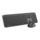 4. Logitech MK950 Signature Business Tastatur und Maus inklusive, Office RF Wireless + Bluetooth, QWERTZ, Deutsch, Graphit