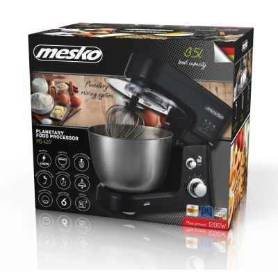 8. Planetenrührmaschine MESKO MS 4217 1200 W schwarz