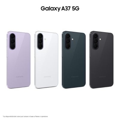 7. Samsung Galaxy A37 5G, 17 cm (6,7 Zoll), Dual-SIM, Android 16.0, USB Typ-C, 8 GB RAM, 256 GB Speicher, 5000 mAh Akku, Dunkelgrau