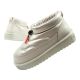 D.Franklin Damen Schneestiefel Winter Modische Isolierte Stiefeletten Silber