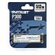 SSD Patriot P300 M.2 PCI-Ex4 NVMe 512 GB 1,7 GB/s