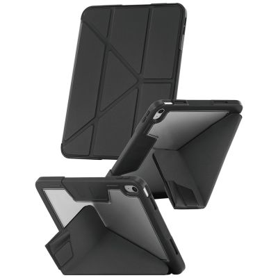 2. Care by PanzerGlass Y-Fold-Case für iPad 11" 2025 (11. Gen.) - Schwarz