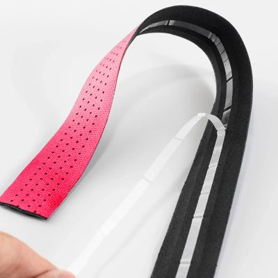 5. Rockbros Lenkerband Perforiert Silikon - Rosa