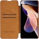 7. Nillkin Qin Case Hülle für Xiaomi Redmi Note 11 Pro+ (China) / Redmi Note 11 Pro (China) / Mi11i HyperCharge Kameraschutz Holster Cover Flip Case Braun