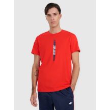 Herren-T-Shirt mit Aufdruck, regulär, Größe 4F 4FRAW25TTSHM3225-62S