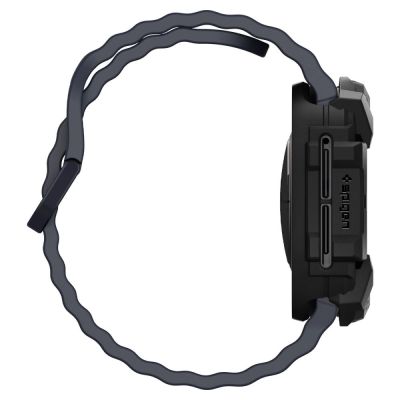 4. Spigen Rugged Armor Hülle für Samsung Galaxy Watch Ultra (47 mm) – mattschwarz