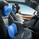 7. Baseus ComfortRide Auto-Lendenkissen – blau