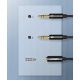 6. Ugreen AUX-Splitterkabel 3,5-mm-Miniklinke (weiblich) - 2x 3,5-mm-Miniklinke (männlich - Mikrofon und Kopfhörer) schwarz (AV140 20899)