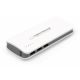 Esperanza Radium EMP106WE Powerbank (8000 mAh; microUSB, USB 2.0; weiß)