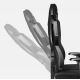 18. Huzaro Combat 6.2 Schwarzer RGB-Gaming-Stuhl