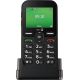 Doro Leva E10 6,1 cm (2,4") 118,9 g Schwarzes Handy für Senioren