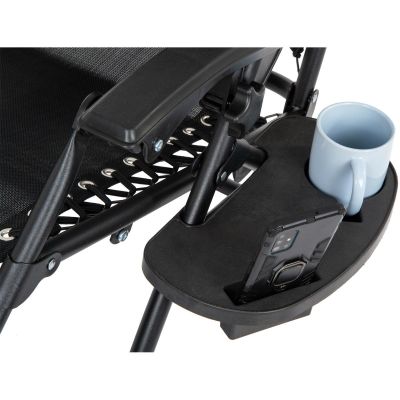 10. Faltbarer Gartenstuhl, multifunktional, 175 x 52/65 x 107 cm, schwarz