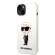 2. Karl Lagerfeld KLHCP14MSNIKBCH iPhone 14 Plus 6.7" Hardcase weiß/weiß Silikon Ikonik