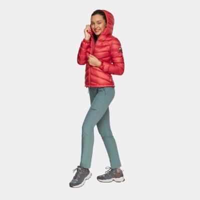 9. Alpinus Rocca Damen Daunenjacke rot YT18753