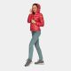 9. Alpinus Rocca Damen Daunenjacke rot YT18753