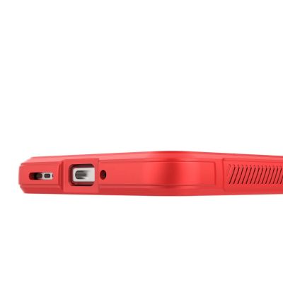 5. Magic Shield Hülle für Xiaomi Redmi Note 12 5G / Poco X5 5G Flexible Panzerabdeckung Rot