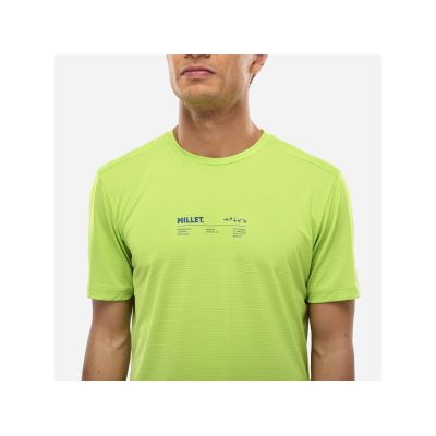 3. MILLET INTENSE ESSENTIAL TS SS M grünes T-Shirt
