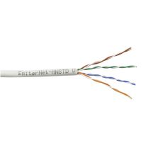 Emiter Net UTP (U/UTP)-Kabel Kat. 5e 350 MHz, einfarbig, Standard, grau