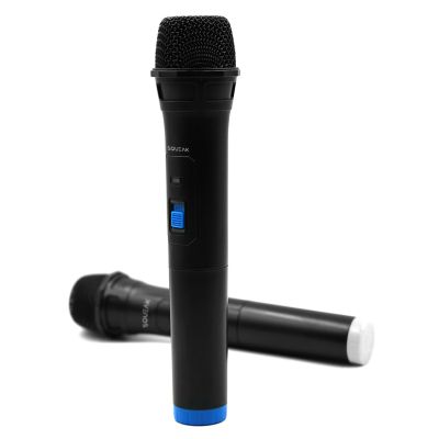 2. SQUEAK KARAOKE VOCALDUO MIKROFONSET 2,4G SQ1007