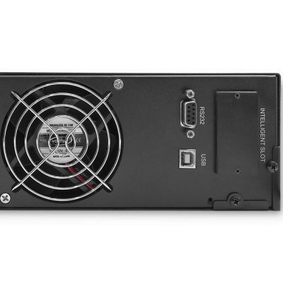 9. Qoltec USV-Rack Unterbrechungsfreie Stromversorgung | 1 kVA | 800 W | LCD