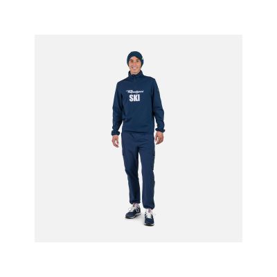 6. Rossignol Signature Ski Hz Fleece-Sweatshirt in Marineblau