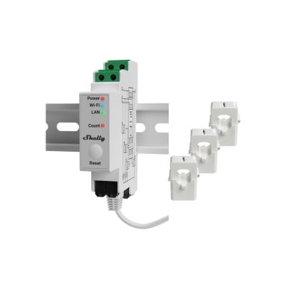 6. Shelly 3EM 3-Phasen-WLAN-Stromzähler