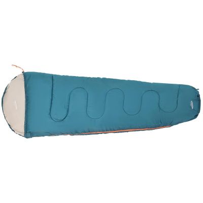 4. Mumien-Schlafsack XXL 230x80/50CM BLAU REDCLIFFS